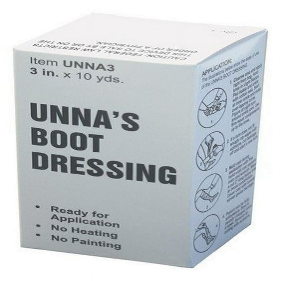 Graham-Field Unna's Boot Dressing - Dressing Unnaboot w/ O Cal 4Inx10Yd, Box of 12 - Model UNNA4