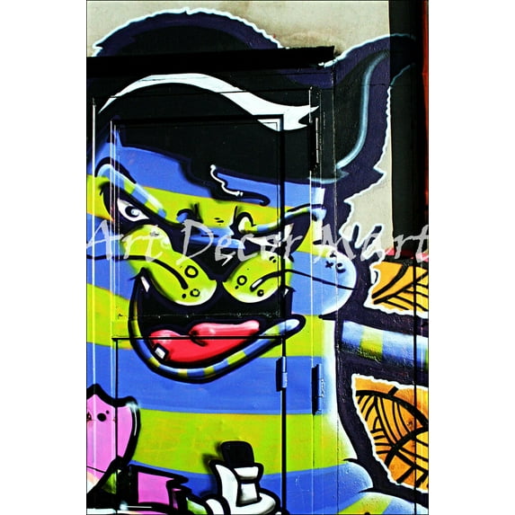 Graffit Art XLIX - CANVAS OR FINE PRINT WALL ART