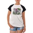 thumbnail image 1 of Graffiti Art -3 Printed 100% Cotton Short Sleeves Tee Raglan T- Shirt WTS_04 L, 1 of 1