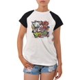 thumbnail image 1 of Graffiti Art -8 Printed 100% Cotton Short Sleeves Tee Raglan T- Shirt WTS_04 L, 1 of 1