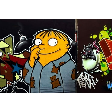 Graffiti Art XIX - CANVAS OR WALL ART PRINT