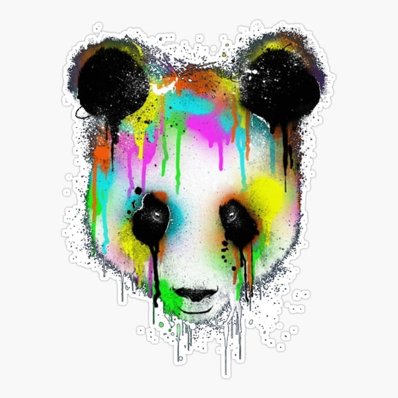 Graffiti Bear Street Art Animal Sticker