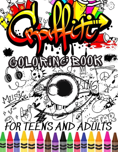 The Best Street Art Coloring Books for Kids and Adults! – SPG Family  Adventure Network