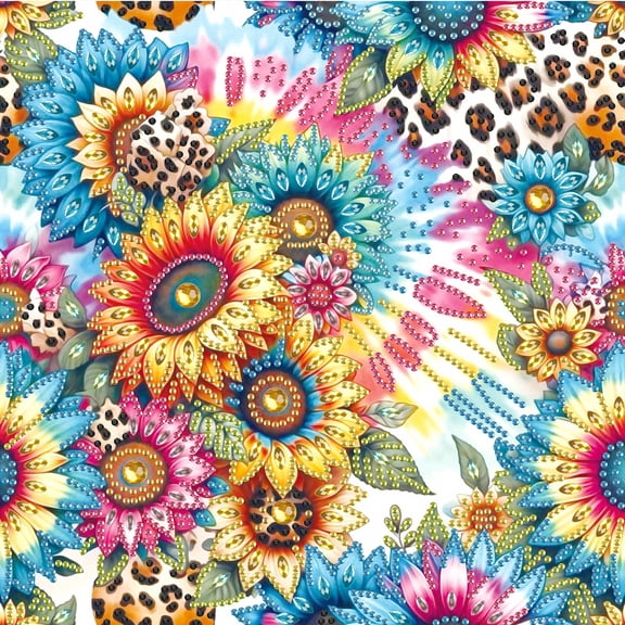Graffiti Colourful Sunflower Diamond Art Painting Kit