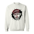 thumbnail image 1 of Graffiti Crown Sculpture Sweatshirt Men -Image by Shutterstock, Male Large, 1 of 4