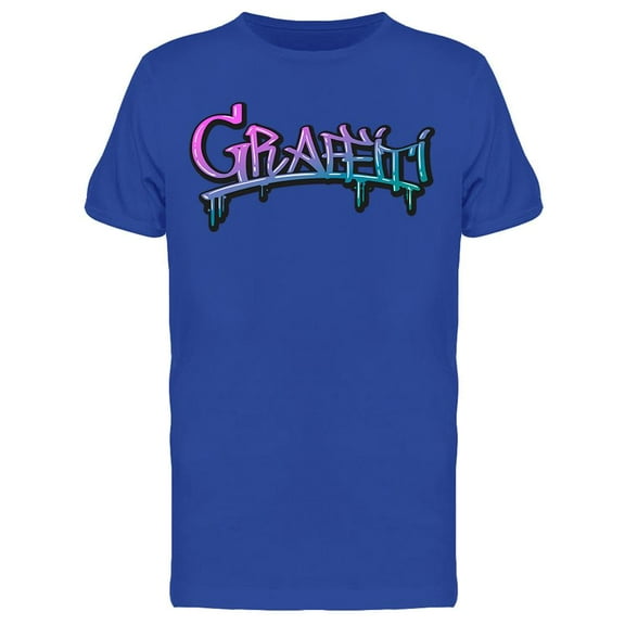 Graffiti Design T-Shirt Men -Image by Shutterstock, Male Small