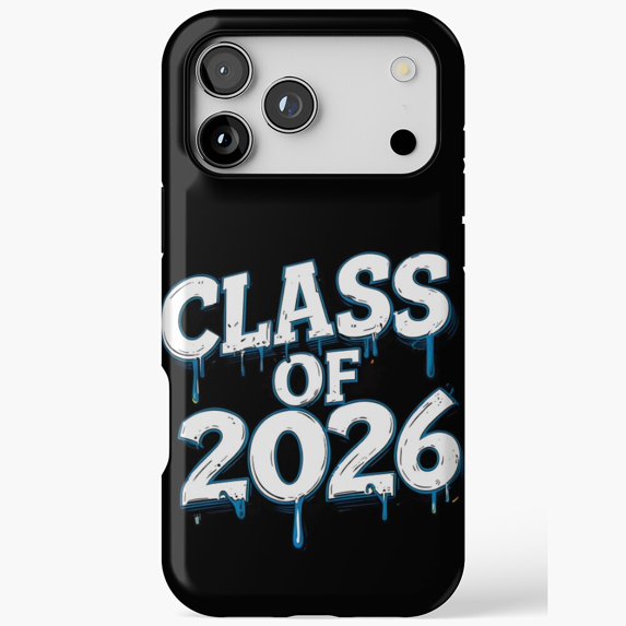 Graffiti Drip Class of 2026 Graduation Art Phone Case iPhone Case 17 ...