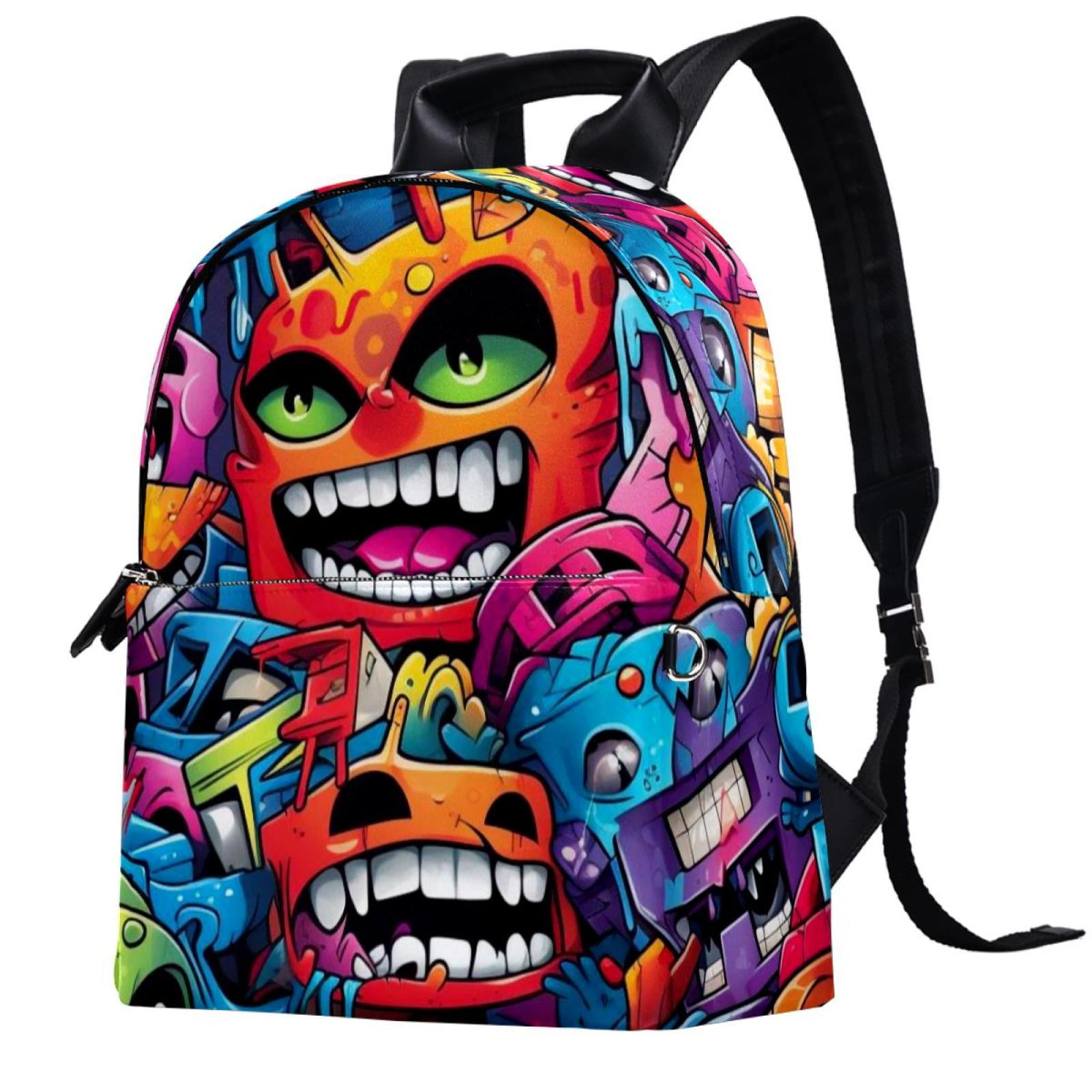 Graffiti bookbag hotsell