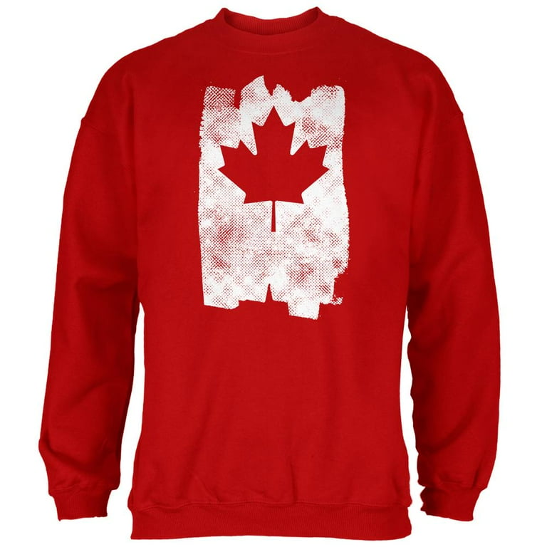 Canadian flag online sweatshirt