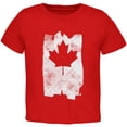 thumbnail image 1 of Graffiti Maple Leaf Canadian Flag Toddler T Shirt Red 4T, 1 of 1