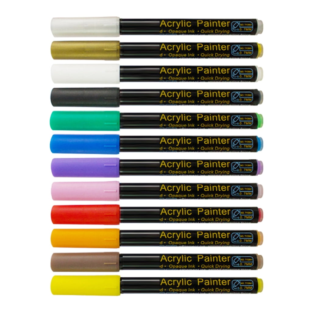 Graffiti Markers Paint Markers 12/24/36 Colors Paint Markers Pens ...