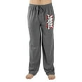 thumbnail image 1 of Graffiti Marvel Comic Book Graphic Print Mens Grey Sleep Pajama Pants-S, 1 of 3