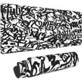 thumbnail image 1 of Graffiti Mouse Pad, Large Big Gaming Mouse Pad Desk Pad, Mousepad with Non-Slip Rubber Base, Extended XXL Mouse Mat for Computer Laptop Office Accessories, 1 of 6