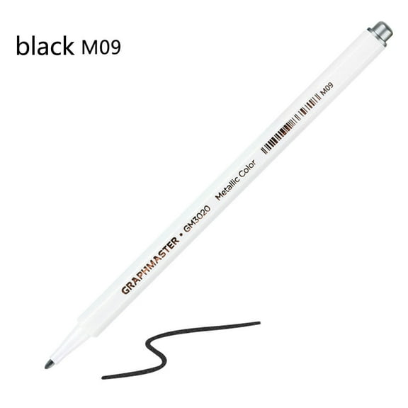 Graffiti Pens, Usavan Permanent Ink Fast Drying Multifunctional Markers, 18 Assorted Colors Round Tip DIY Art Drawing Highlighting Pens for Comics Sketching