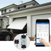 Graffiti Remote Control Graffiti Smart Garage Door Controller Mobile Phone APP Connection Smart Home Voice Assistant Voice Control Garage Door Open Or Close Up to 65% off