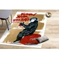 thumbnail image 1 of Graffiti Rug, Abstract Rug, Banksy Monkey Rugs, Dining Room Rug, Banksy Art Rug, Gift For The Home Rugs, Machine Washable Rug, Door Mat Rug, 2.3'x3.3' - 70x110 cm, 1 of 9