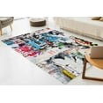 thumbnail image 1 of Graffiti Rugs, Colorful Rug, Street Art Rug, Boy Room Gift, Colorful Rug, Living Room Rug, Gift For Her, Rugs, Modern Rugs, Gift For Her, 3.9'x5.9' - 120x180 cm, 1 of 8