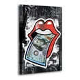 thumbnail image 1 of Graffiti Sexy Red Lips Money Talks Artworks Picture Print Poster Wall Art Painting Canvas Gift Decor Home Posters Decorative 24x36inch(60x90cm), 1 of 6