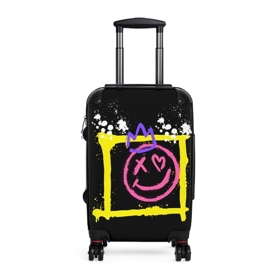 Graffiti Smiles Suitcase