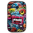 thumbnail image 1 of Graffiti Soft Comfortable Furry Printed Car Armrest Cover 12.5x8.2 Inch Armrest Accessory, 1 of 6