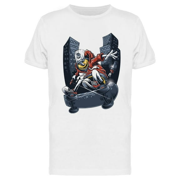 Graffiti Spray Skateboarding T-Shirt Men -Image by Shutterstock, Male Large