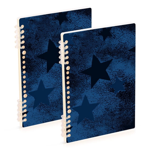 Graffiti Stars Notebook Detachable Coil Notebook Diary Plan Book A5 Size 60 Pages 1 Pack