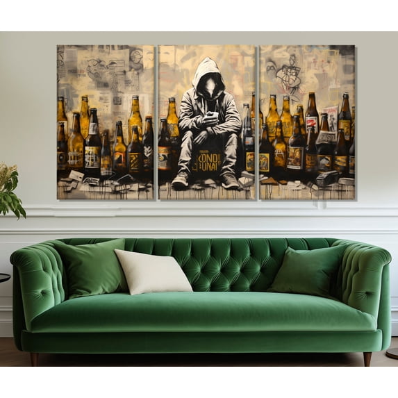 Set In Graffiti Street Graffiti In Lover Poster, Set 3, Poster Only - Walmart.com