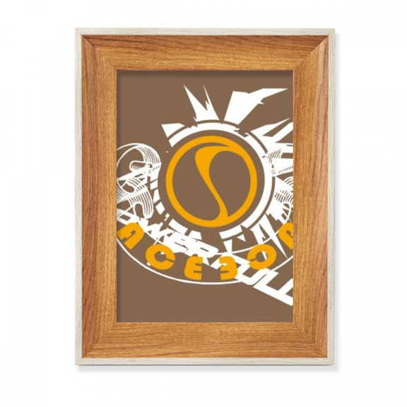 Graffiti Street Powerful AOE Explosion Desktop Wooden Photo Frame Display Picture Art Painting Multiple Sets