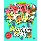 Graffiti Style Coloring Book (Paperback) - Walmart.com
