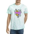 thumbnail image 1 of Graffiti Style Happy Dead Faces Tie Dye Cyclone Men -Image by Shutterstock, Male Small, 1 of 4
