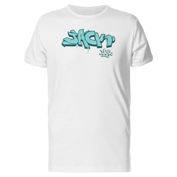 Graffiti Style Jack T-Shirt Men -Image by Shutterstock, Male XX-Large