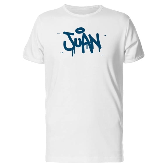 Graffiti Style Juan Tee. Men's -Image by Shutterstock