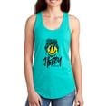 thumbnail image 1 of Graffiti Style Melty Face Racerback Tank Women -Image by Shutterstock, Female x-Large, 1 of 4