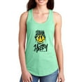 thumbnail image 1 of Graffiti Style Melty Face Racerback Tank Women -Image by Shutterstock, Female x-Small, 1 of 4