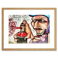 thumbnail image 1 of Graffiti Tagger Spray Can Framed Wall Art Print, 1 of 5