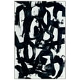 thumbnail image 1 of Graffiti Tangle I Washable Abstract Art Area Rug size 5'x8', Power-loomed, Heavenly Softness with Non-Slipping Backing, 1 of 7