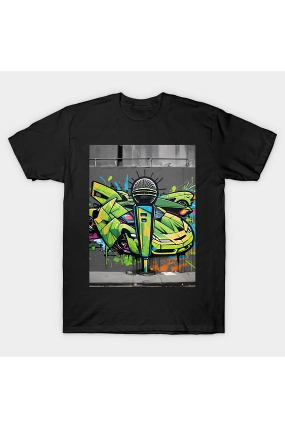 Graffiti Writer King Street Art Urban Spray Paint Can Tagging Aerosol Art Unisex T-Shirt