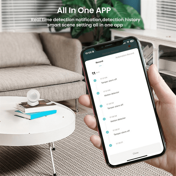 Graffiti ZigBee Sensor Smart Body Infrared PIR Sensor APP Wireless Remote Control Portable Convenient Practical Sensor