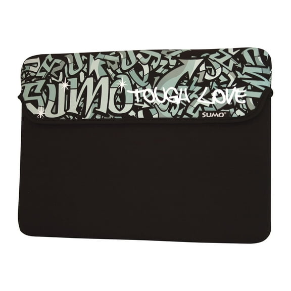 Mobile Edge Sumo Graffiti 10" Tablet or iPad Neoprene Sleeve - Protective sleeve for tablet - neoprene - black - 10"