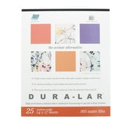 ALVIN & COMPANY Grafix Dura-Lar Pad, .005mm, Matte, 14in x 17in