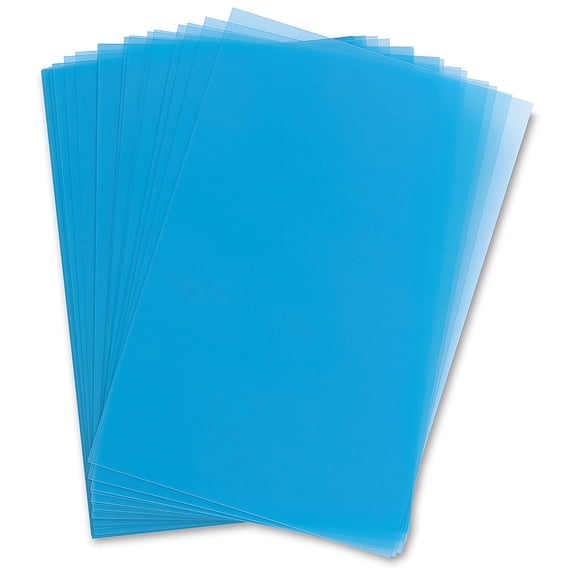 Grafix Impress Monoprint Plates - 8" x 12", Pkg of 24