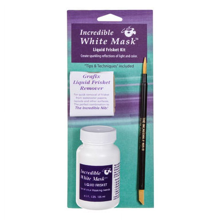 Grafix The Incredible White Mask Liquid Frisket Set