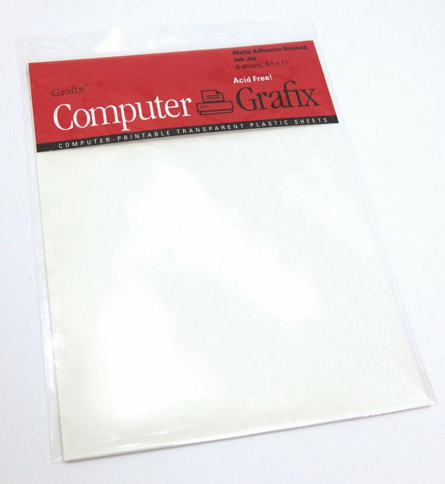 Grafix Acetate Pad, 9 X 12 in, Clear, 25 Sheets/Pad