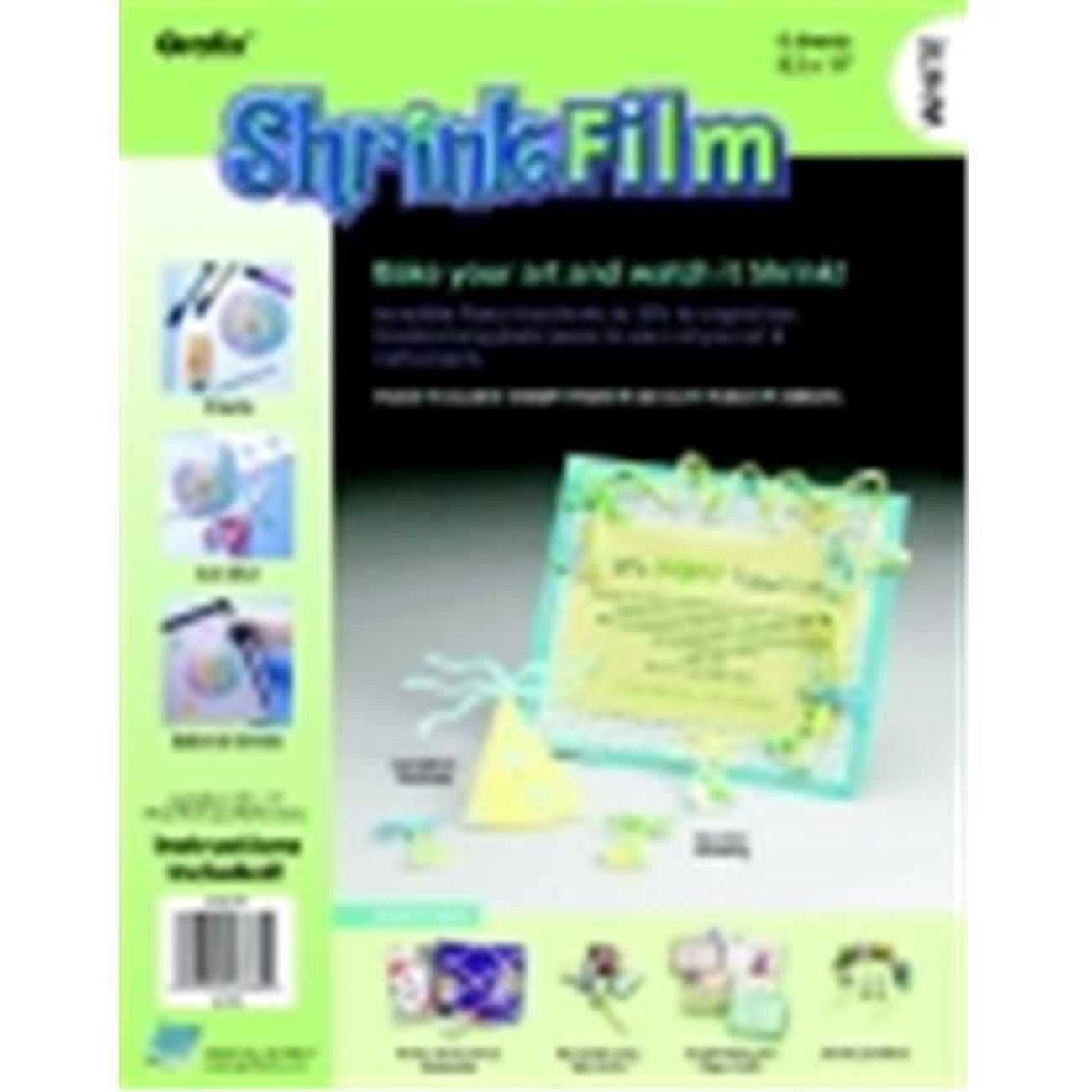 Inkjet Shrink Film White