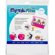 Grafix Shrink Film 8.5X11 50 / Pkg-White