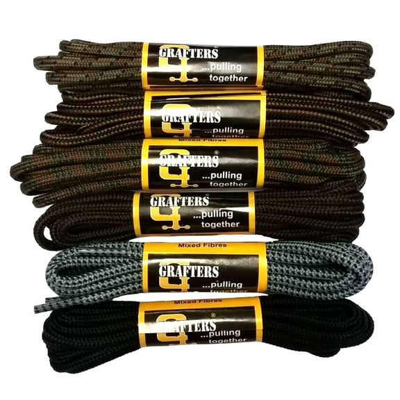 Grafters 55in Hiking Boot Laces (Packet Of 10)