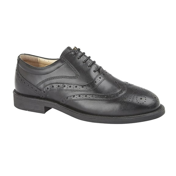 Grafters Mens Art Leather Brogues