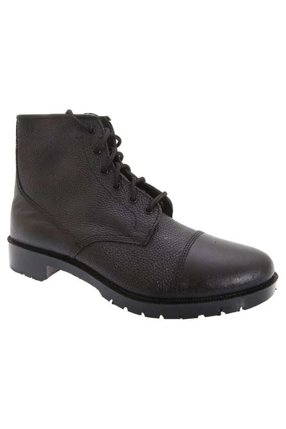 Mens Grain Leather 6 Eye Cadet Boots