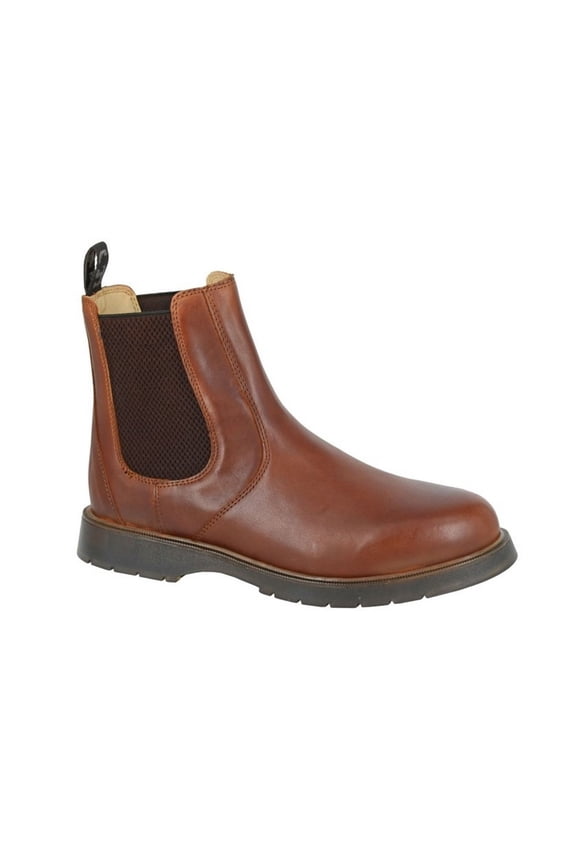 Mens Leather Chelsea Boots
