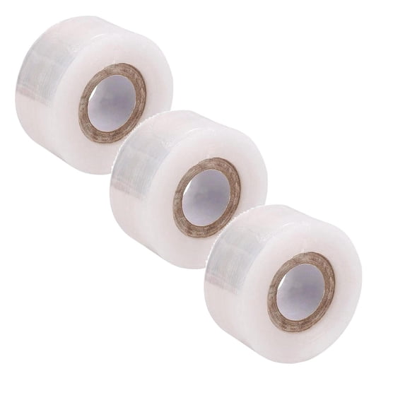 Grafting Tape Stretchable Garden Grafting Tape Self Tape Suitable For Flowers And Fruit Trees Transparent 3PCS, 6.4x3x6.4cm, Yellow